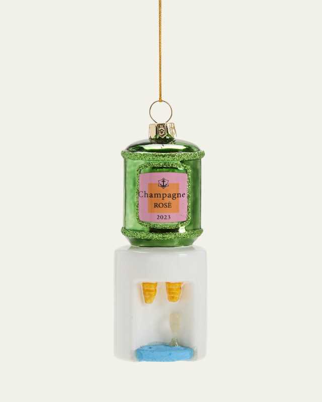 Rose Cooler Christmas Ornament